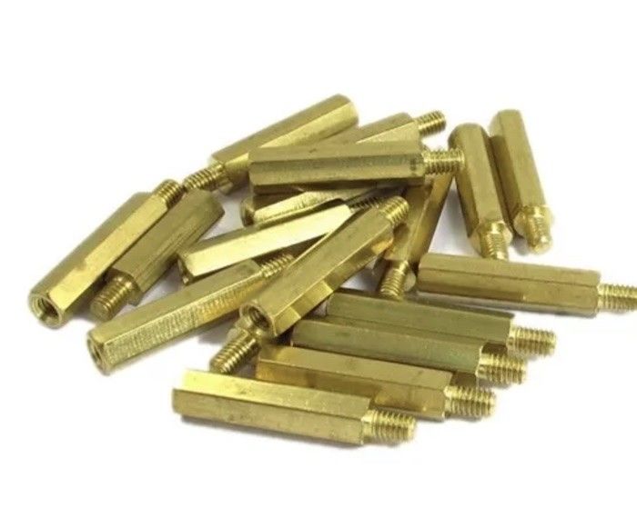 M3 X 8 + 6mm PCB 스페이저에 대한 헥스 브래스 스탠도프 스크루 ANSI 표준