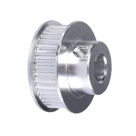 GT2 타이밍 펄리 알루미늄 도공 40 이빨 폭 8mm 6mm 3D 프린터 부품