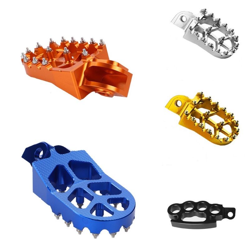 OEM CNC 가공 공급자 프레싱 정밀 알루미늄 액세서리 오토바이 베이스 발 페달 부품
